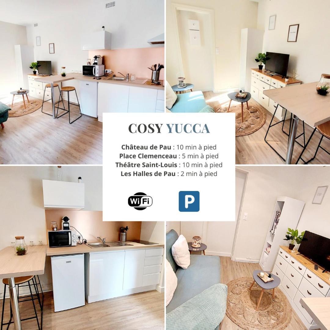 Cosy Yucca - 1Ch - Quartier Des Halles & Parking Pau Exteriör bild